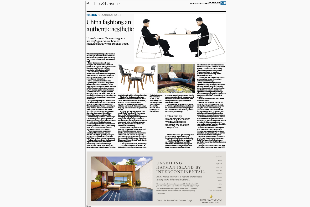 190428 AFR 22 March 2019 Australia