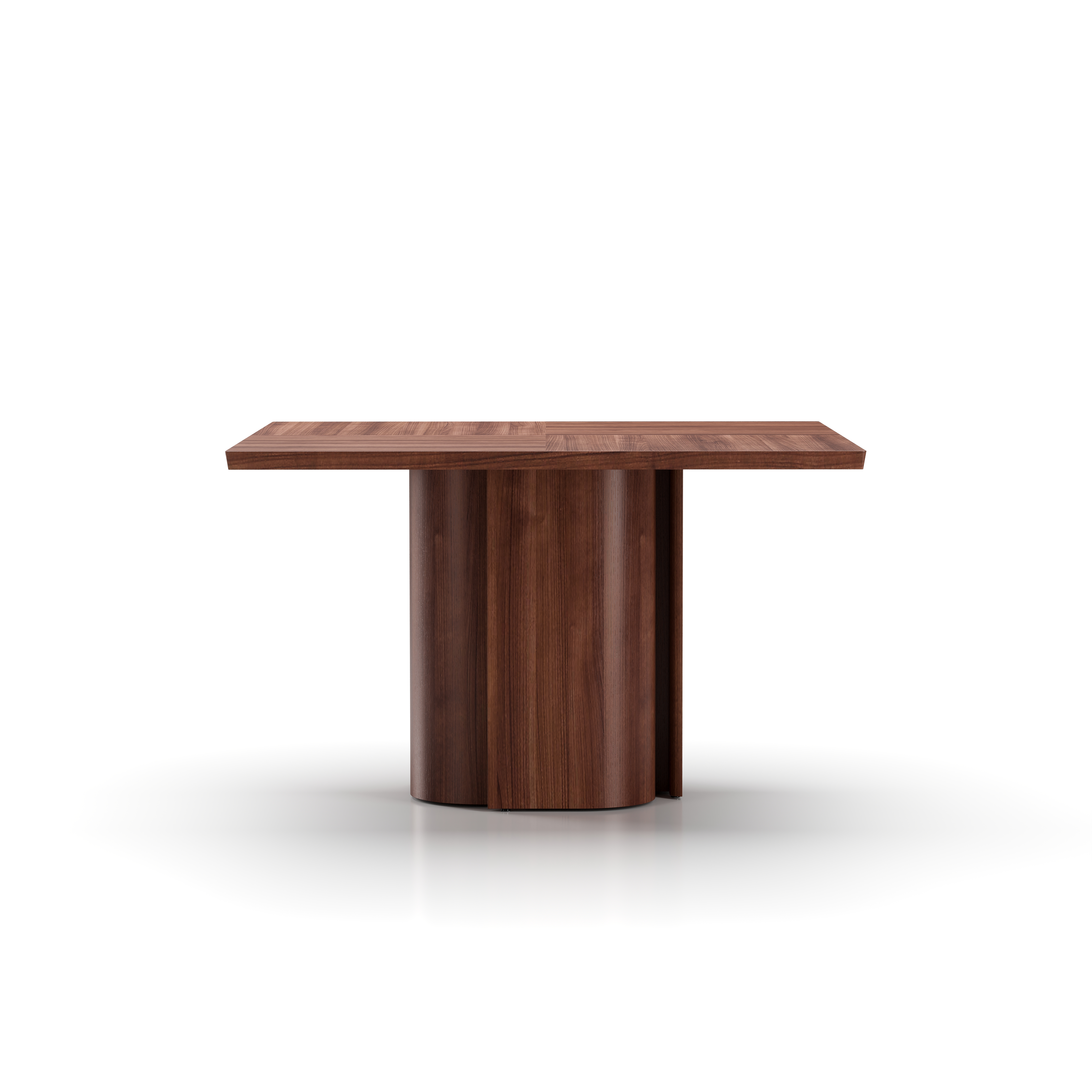AD-T410-WD.WN.001 Arden Dining Table Natural Walnut Front