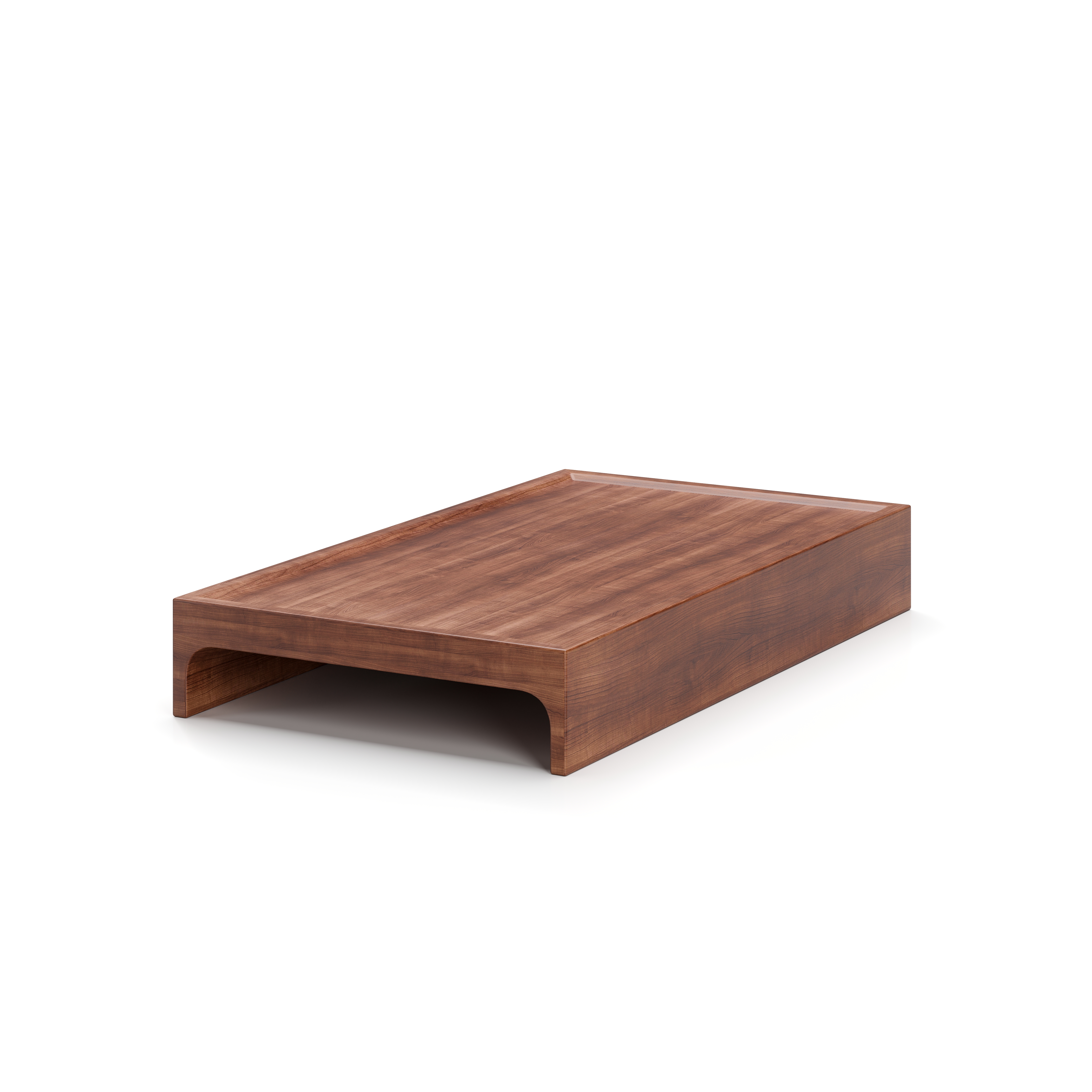 AT-T510.WN.001 Atelier Armrest Tray Natural Walnut