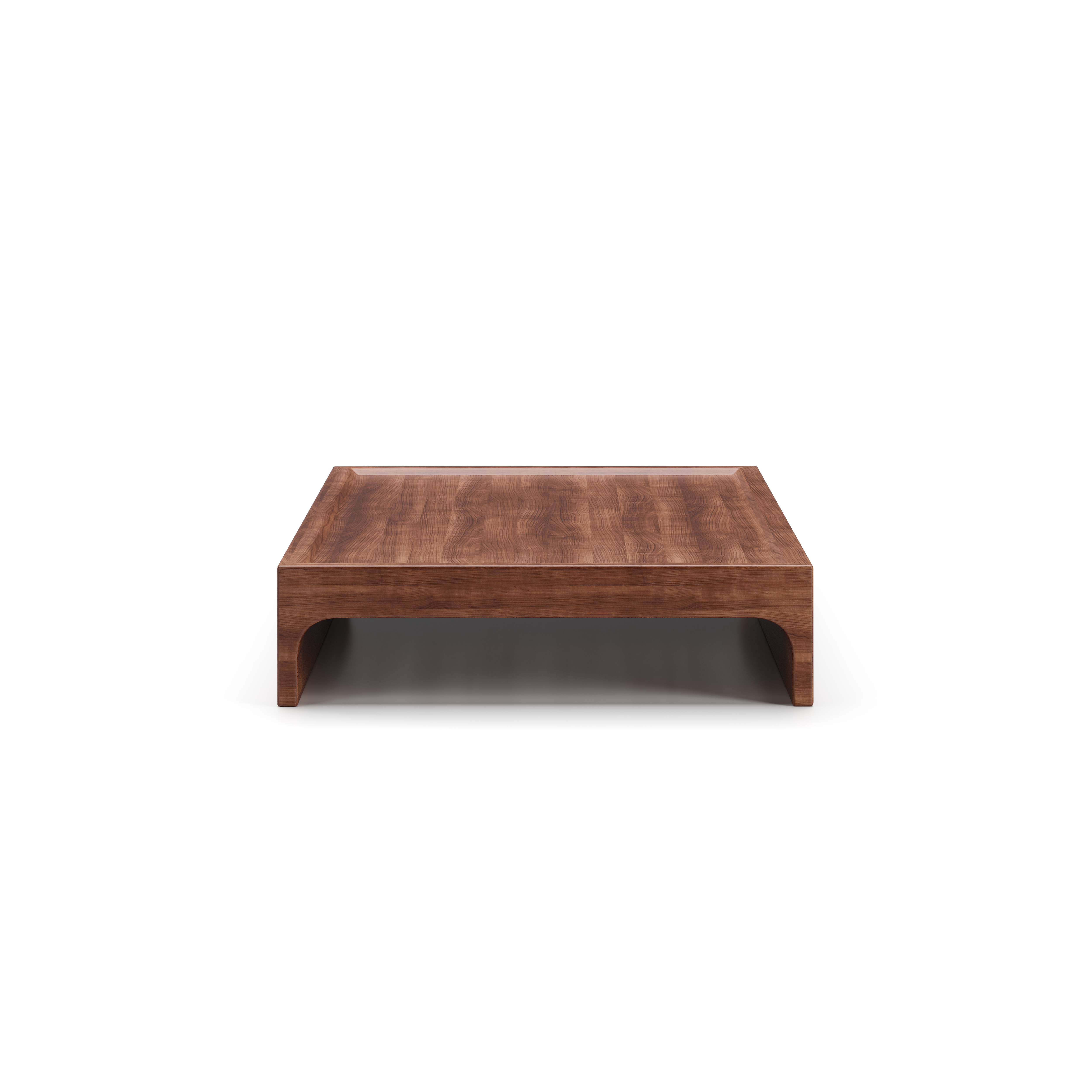 AT-T510.WN.001 Atelier Armrest Tray Natural Walnut Front