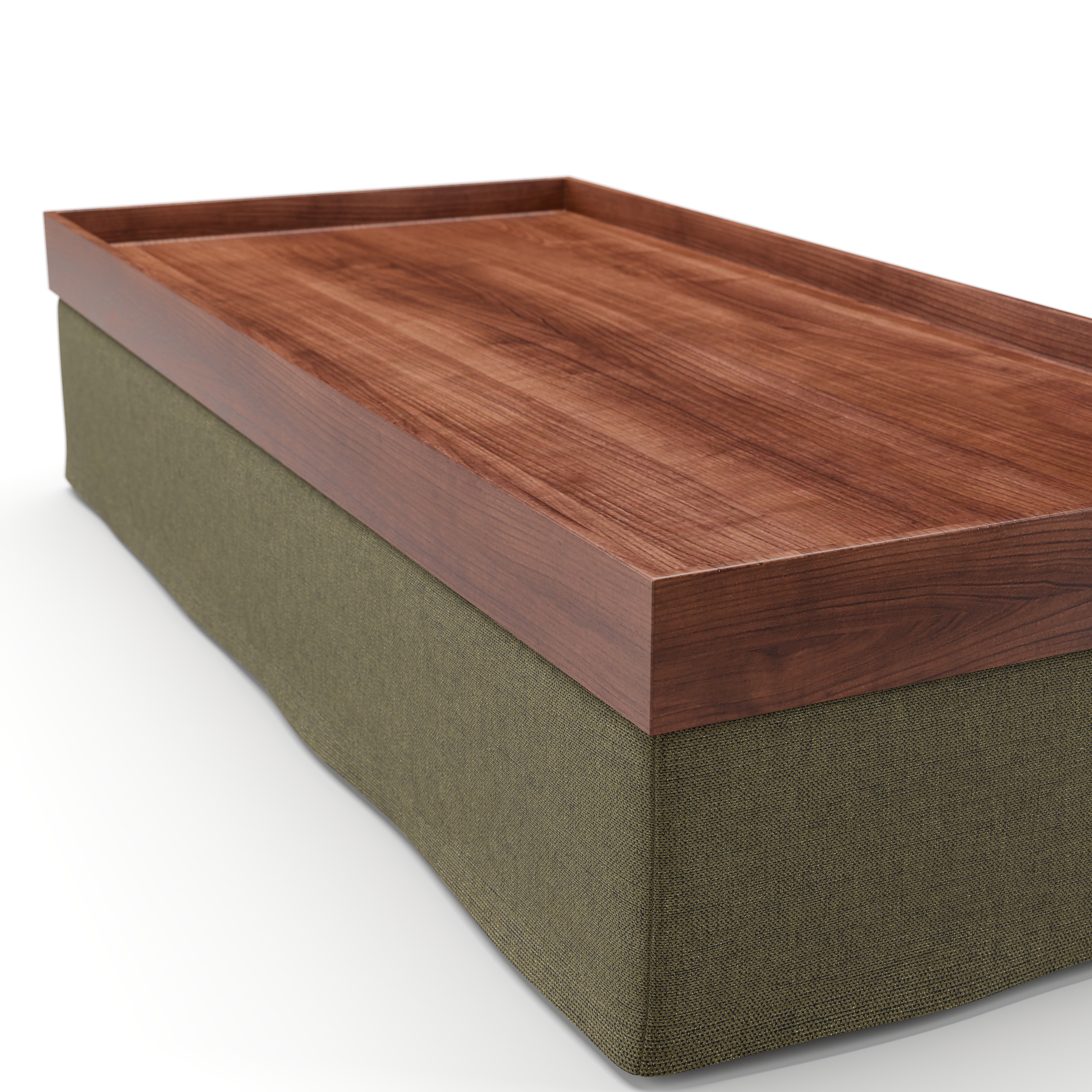 AT-T520.WN.CF7096 Atelier Center Tray-Skirt Natural Walnut Guest 0360 Detail