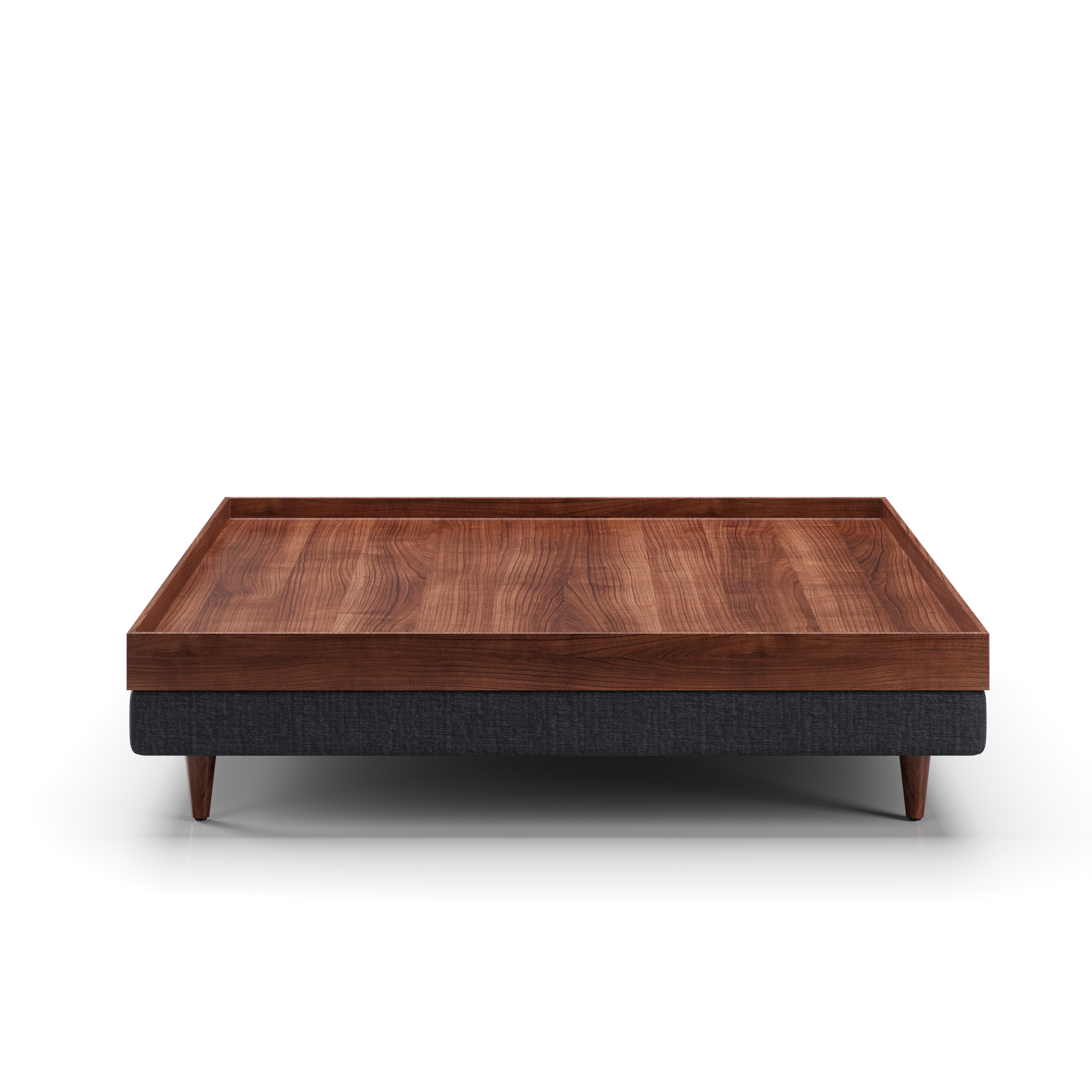 AT-T531.WN.AF5087 Atelier Corner Tray-Leg Natural Walnut Cifrado 0771 Front