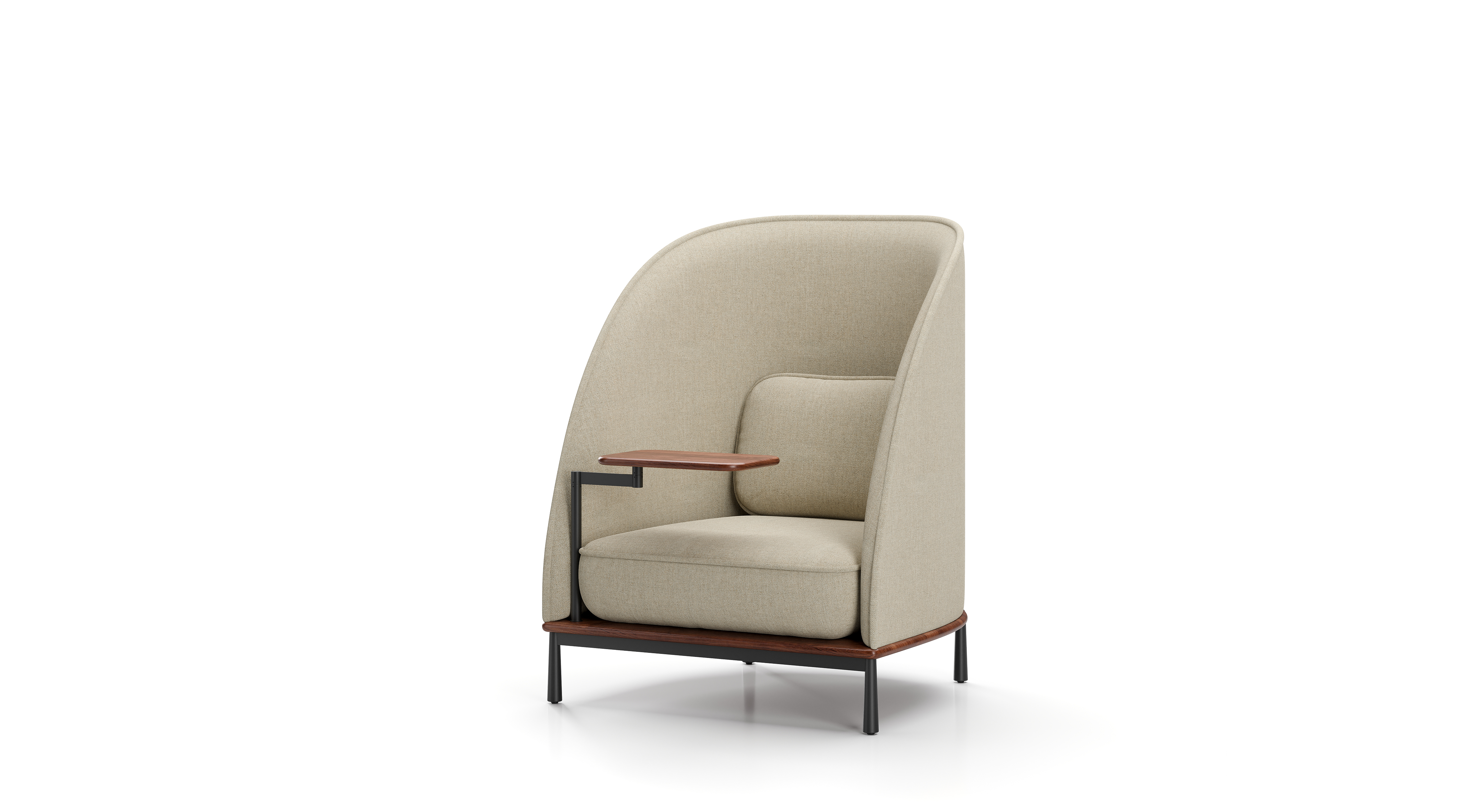 Arc High Back Lounge Chair 4