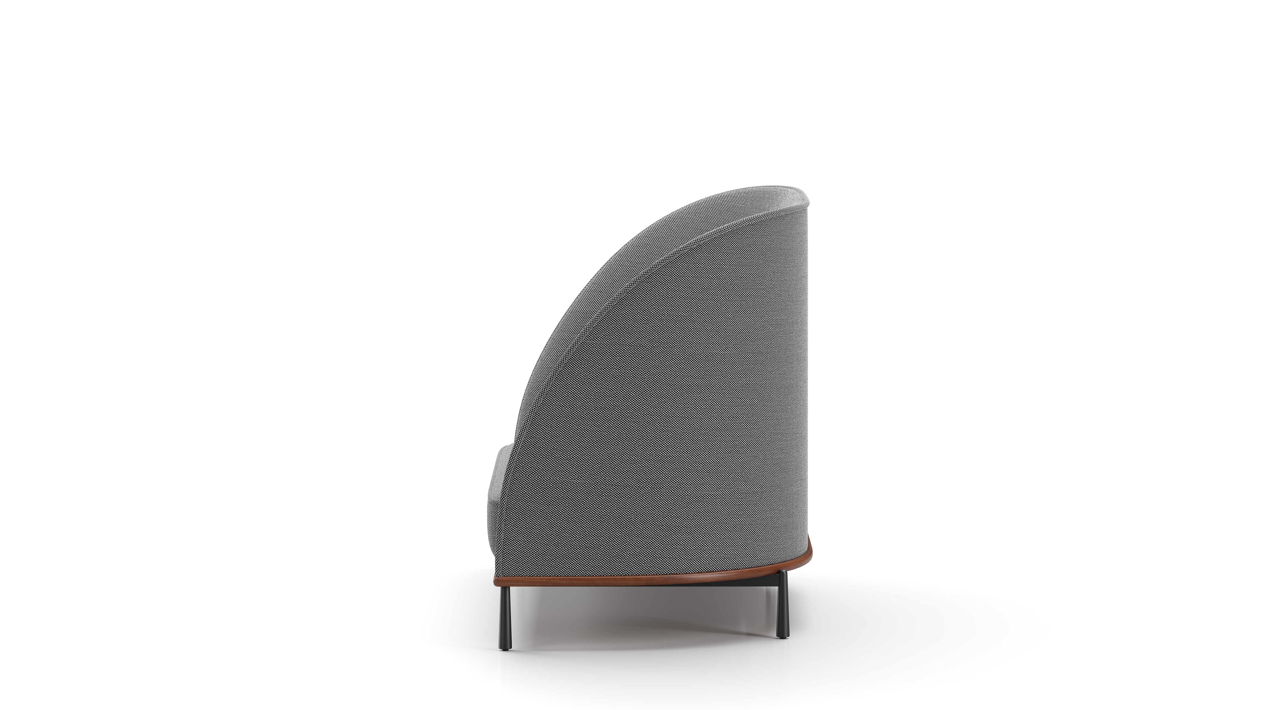 Arc High Back Loveseat 3