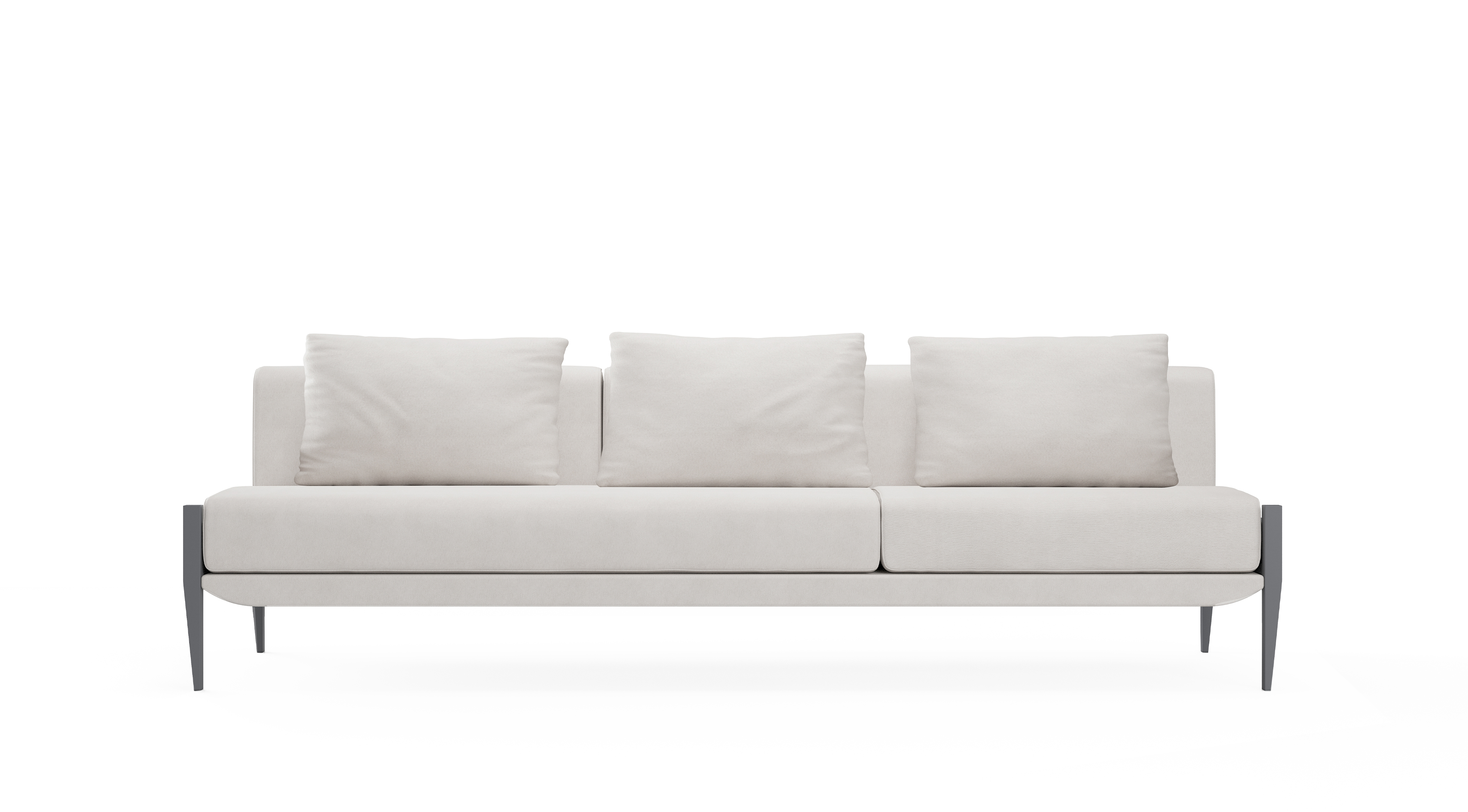 Float Sofa 3 Seater - Armless