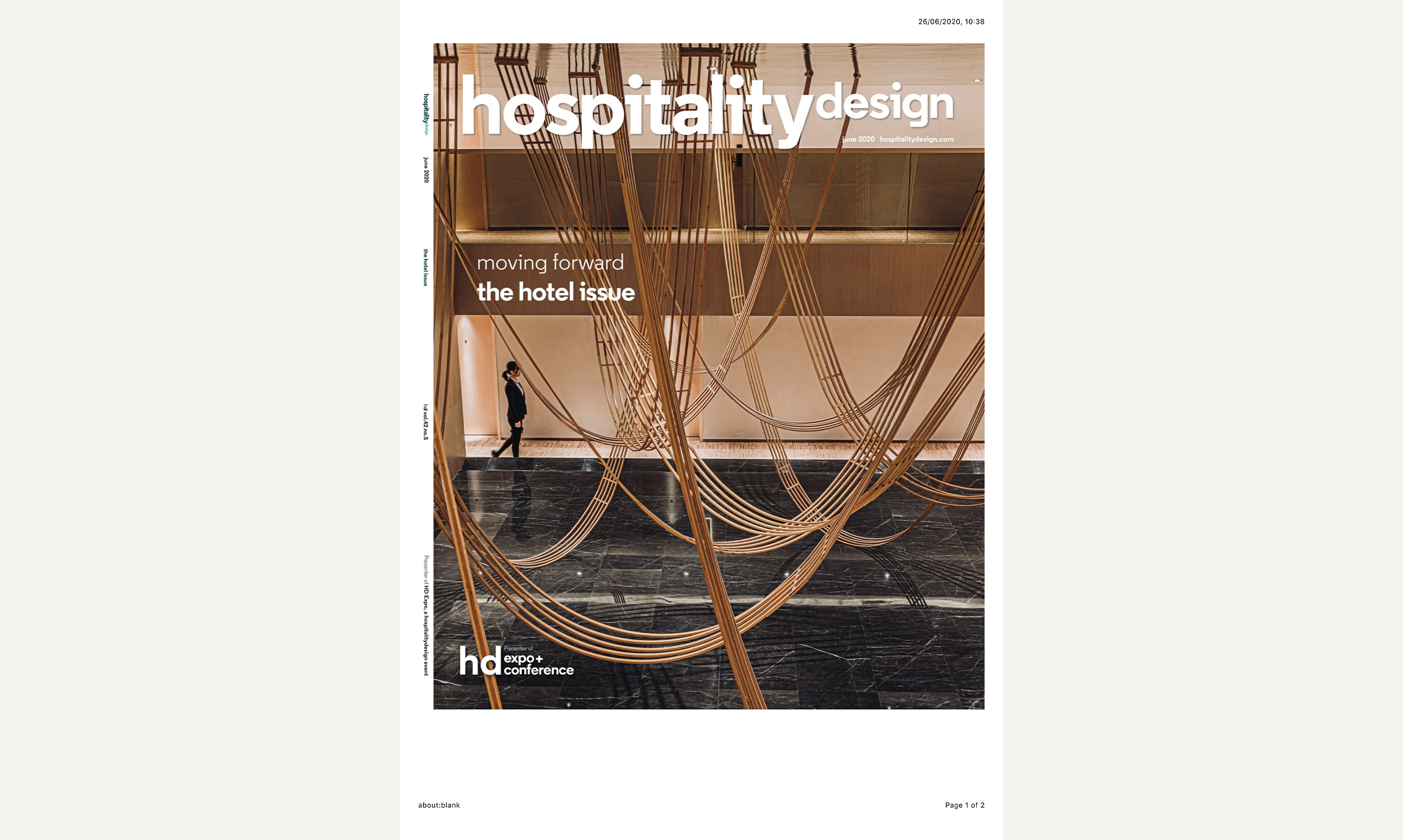 Hospitality Design, USA