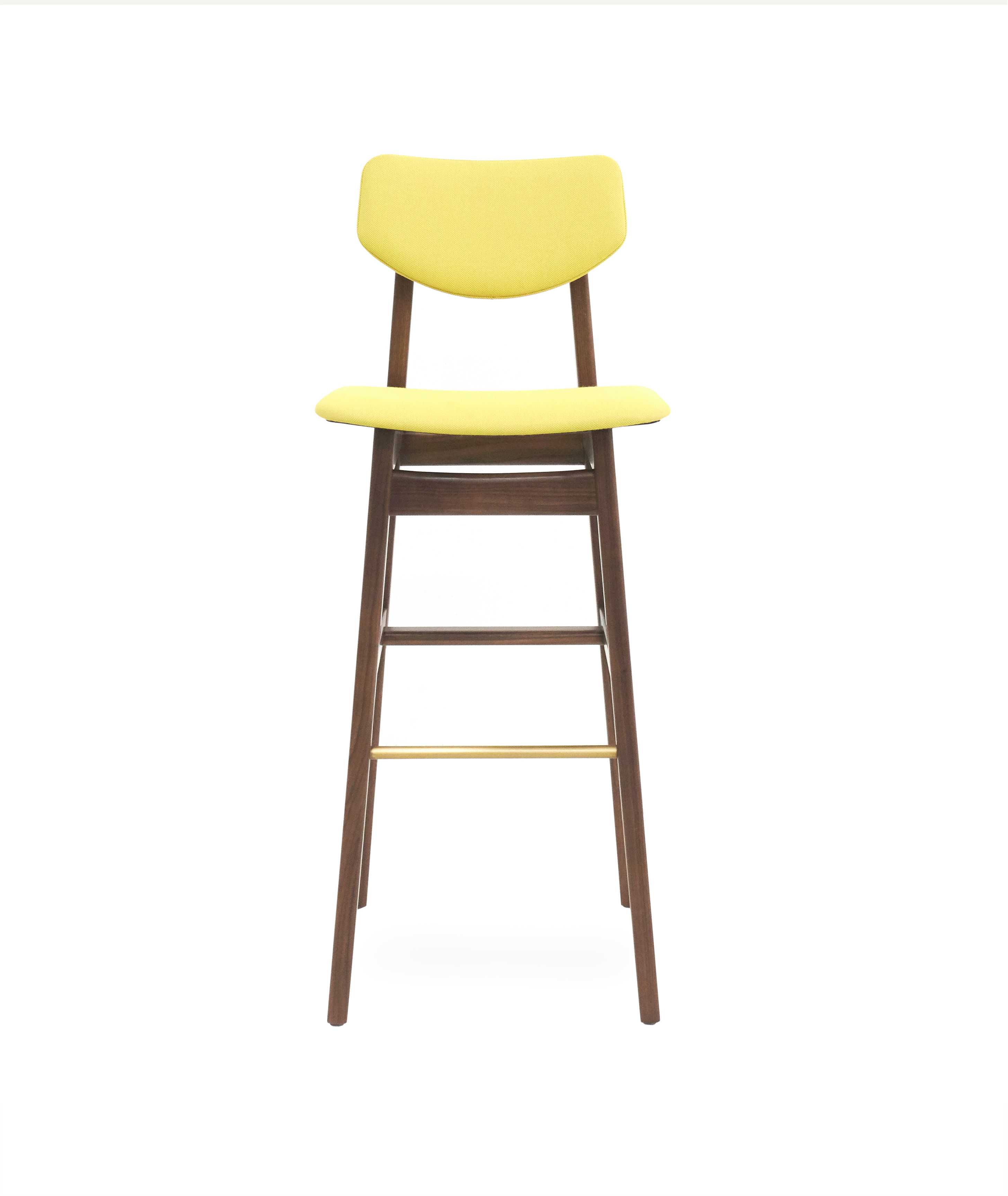 Risom C376 Chair - yellow - front