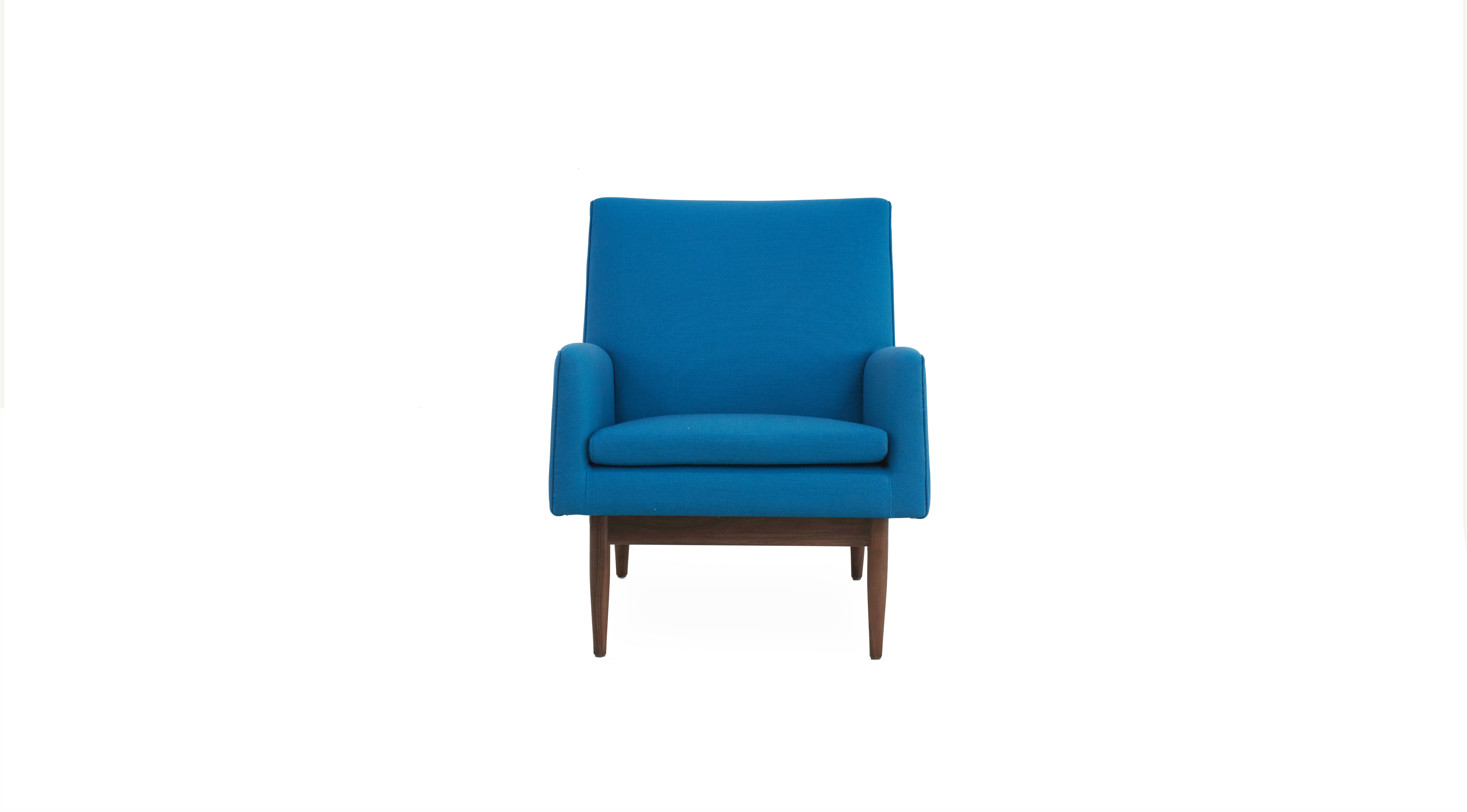 Risom U380 Chair - Blue - front