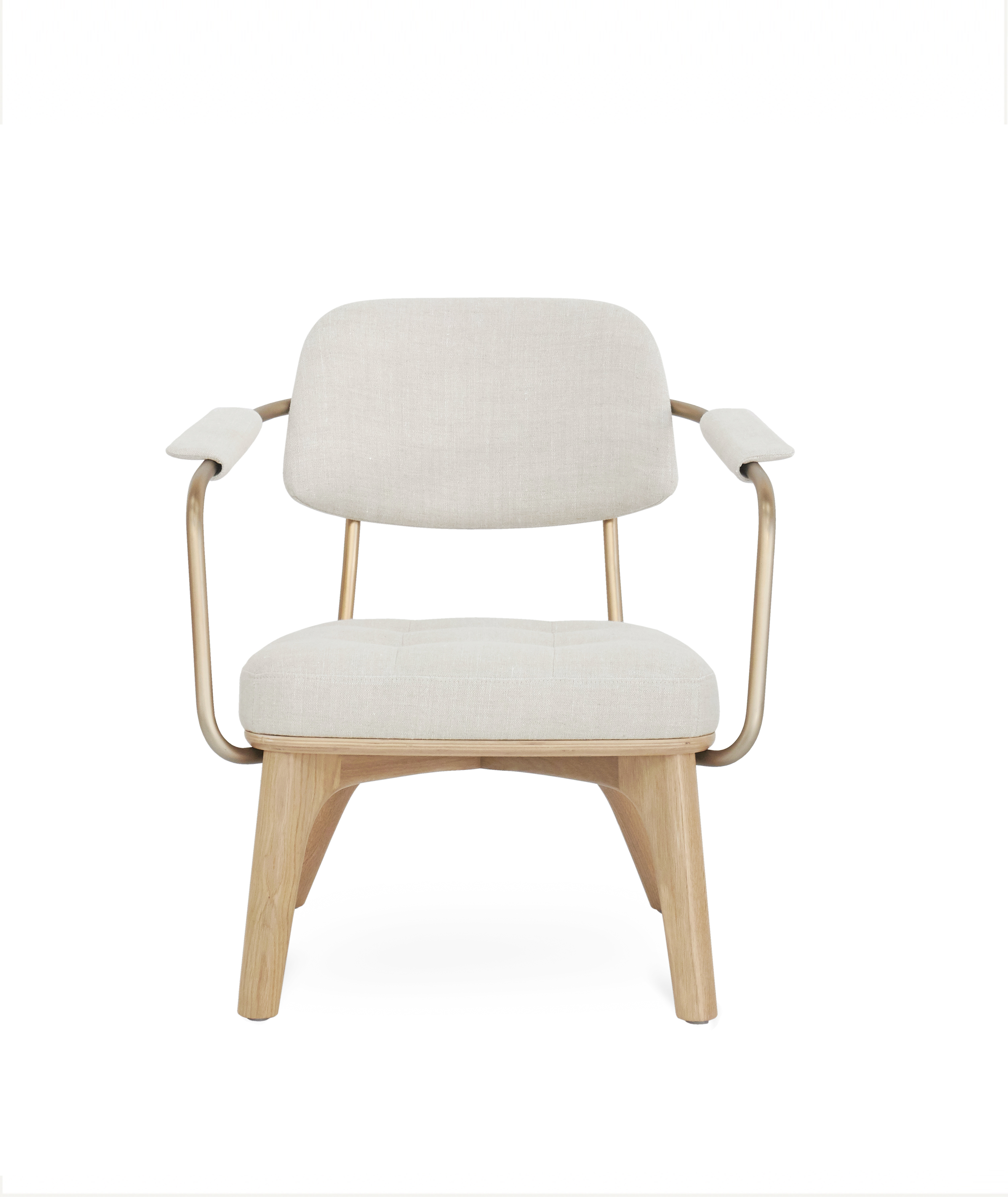 Utility Lounge Chiar - Half Back - front