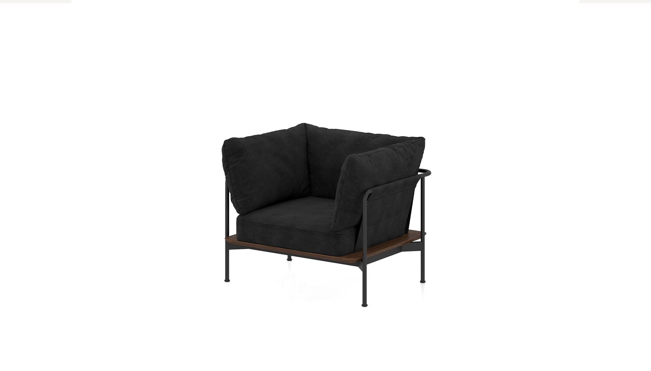 crawford lounge chair-side view