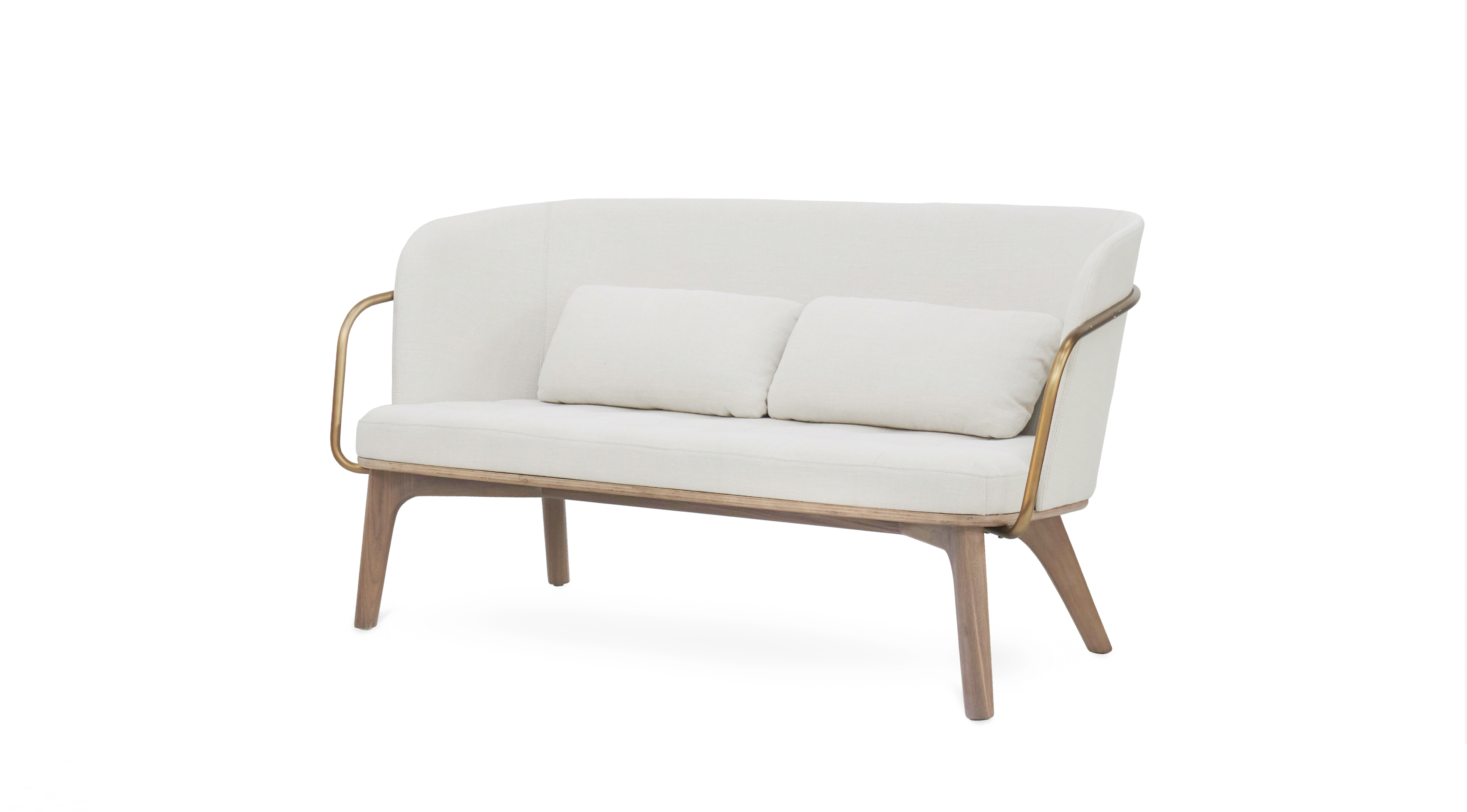 utility lounge chair two seater - full back-45d